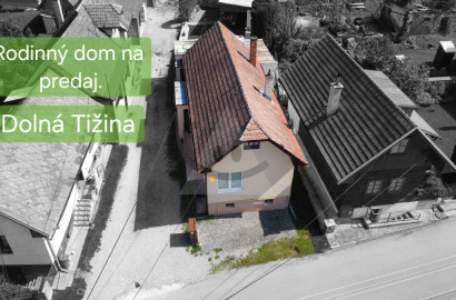 House suitable for living and recreational use / 173 m2 / - Dolná Tižina