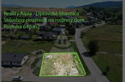 Land for sale, Liptovská Štiavnica