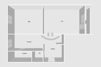 2-room apartment with balcony, /56m2/, Žilina - Hliny V 2-room apartment with balcony, /56m2/, Žilina - Hliny V