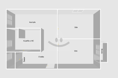2-room apartment with large balcony / 61 m2 / - Kysucké Nové Mesto 2-room apartment with large balcony / 61 m2 / - Kysucké Nové Mesto