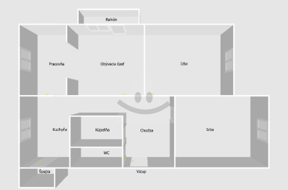 3-room apartment for sale with balcony / 84 m2 / - Veľké Rovné 3-room apartment for sale with balcony / 84 m2 / - Veľké Rovné